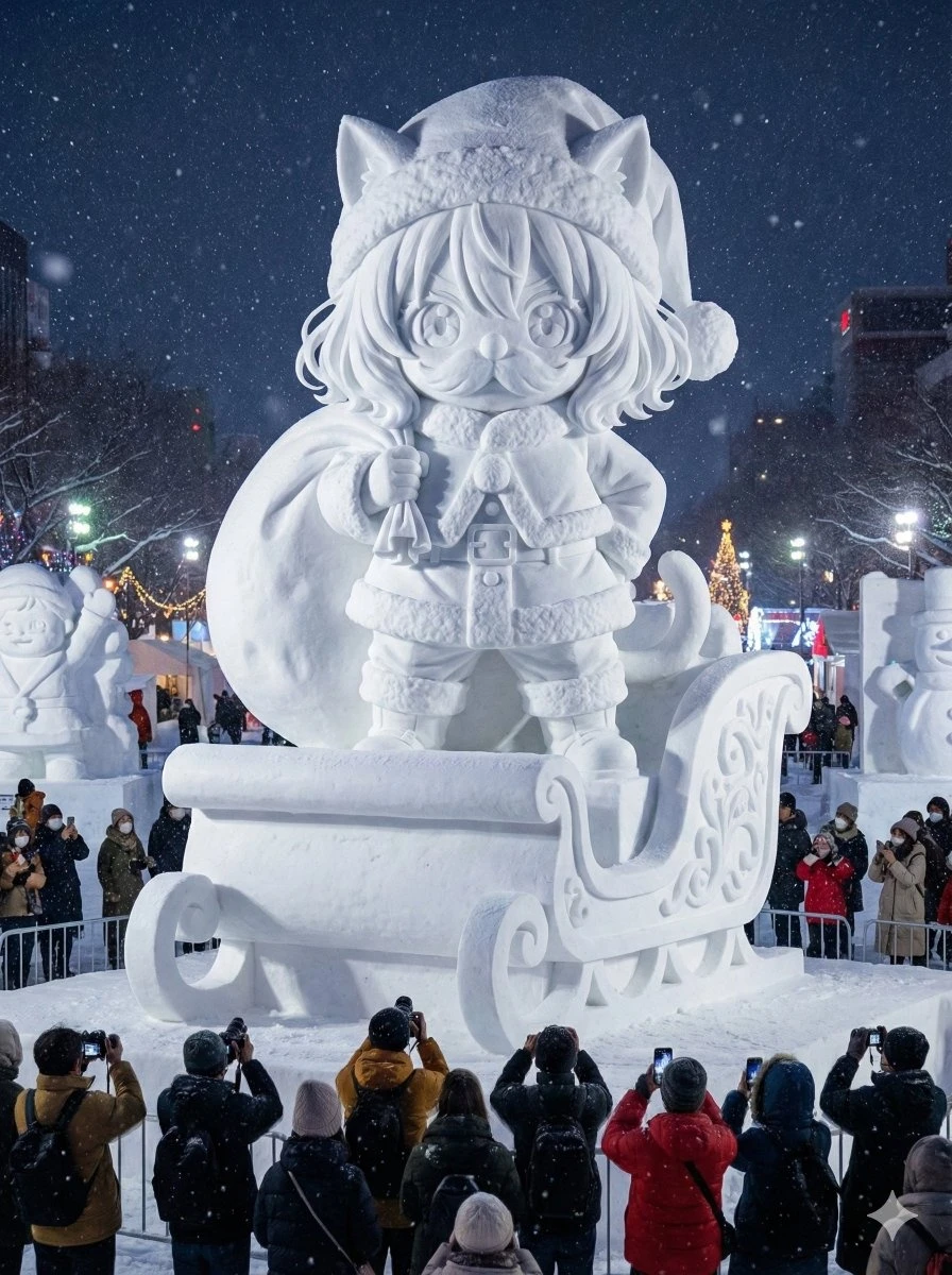 生成一个雪像图像