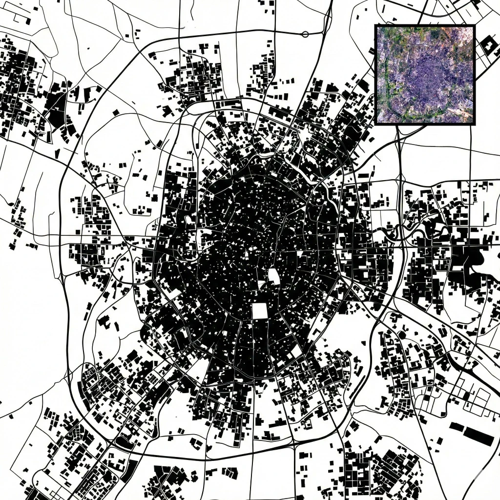 城市肌理图底关系
