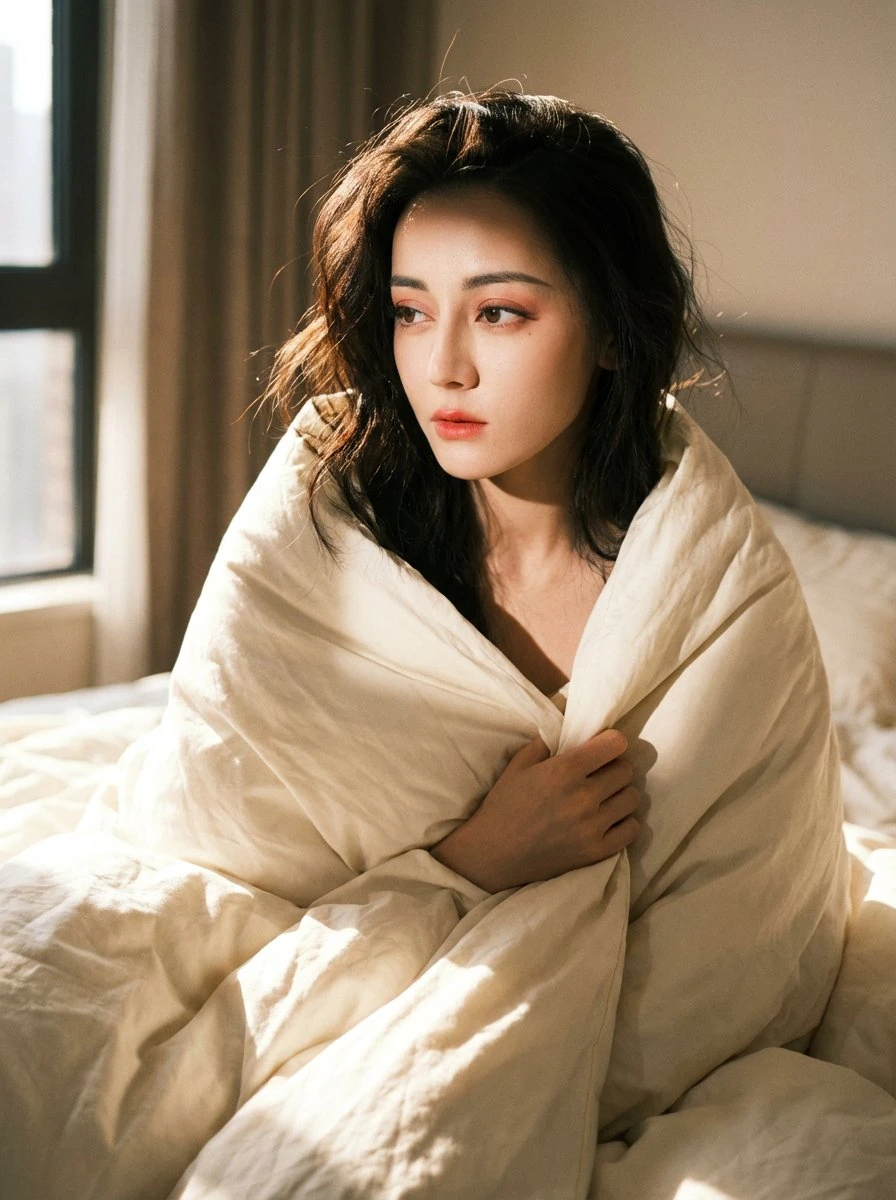 35mm胶片质感真实人像摄影