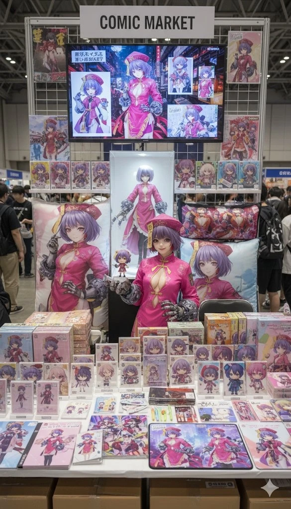 Comic Market同人展商品陈列预设_1