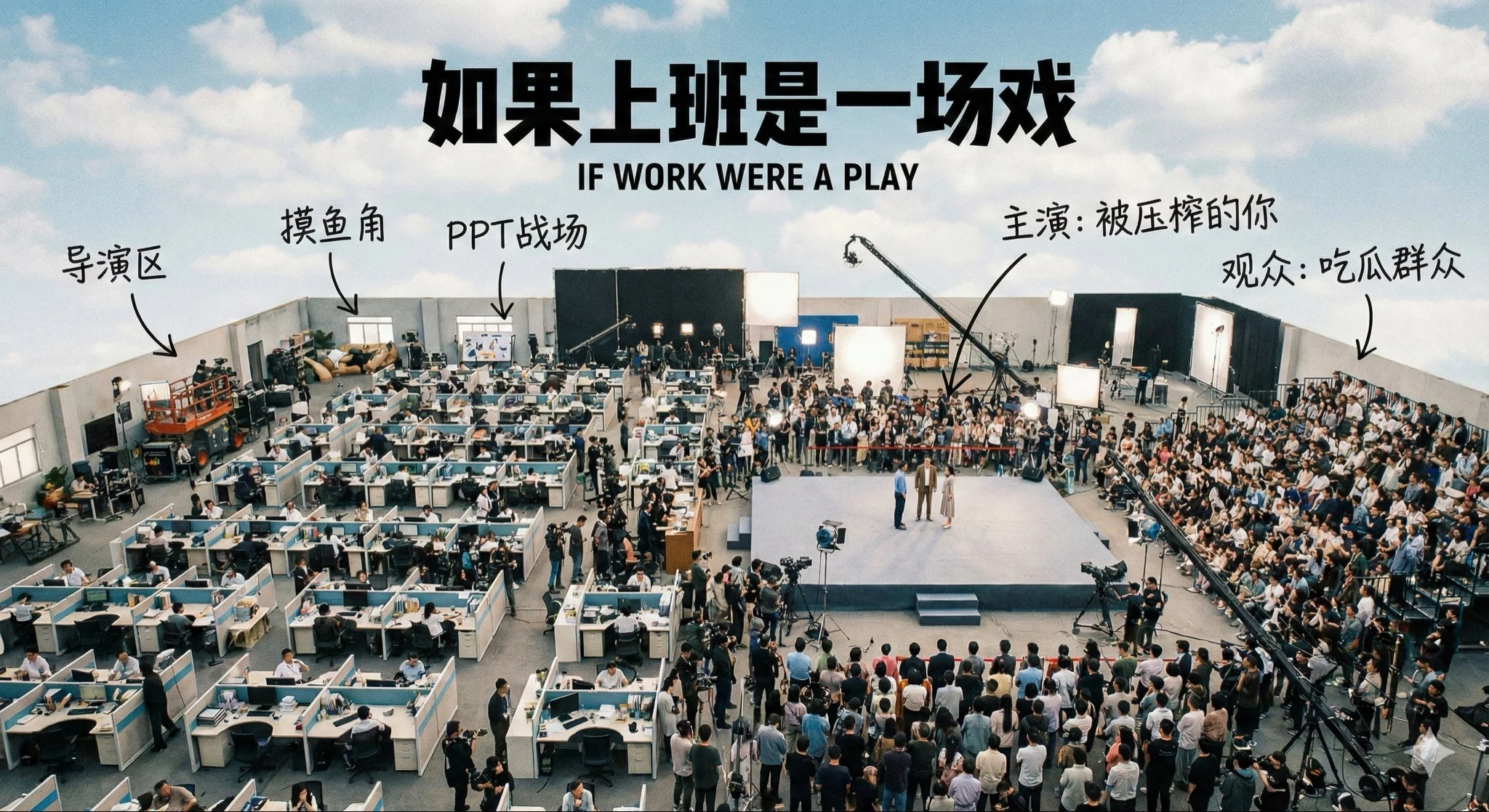 上班如戏,片场即职场