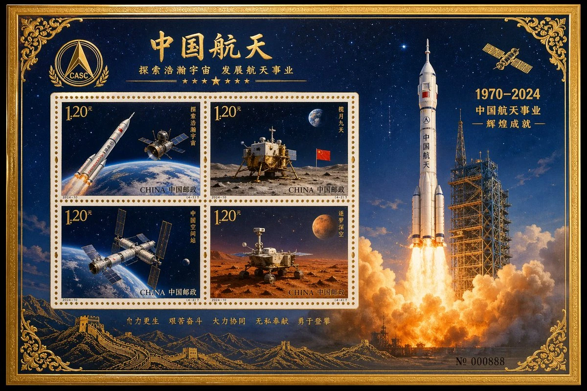 中国航天纪念邮票
