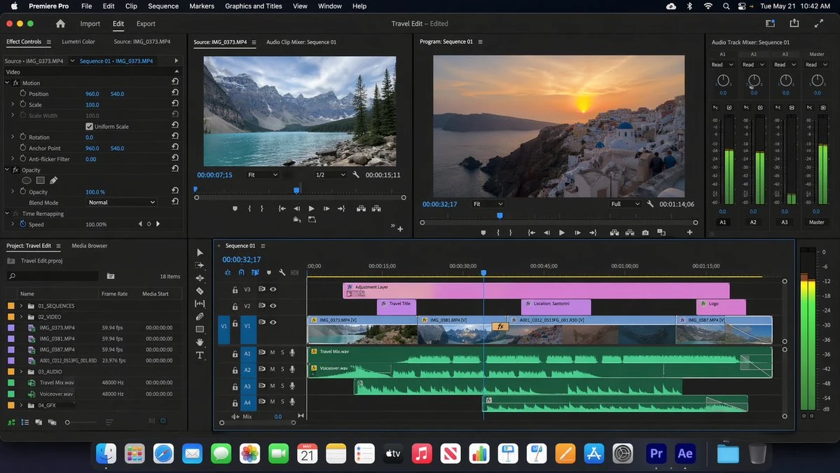 生成Adobe Premiere桌面截图