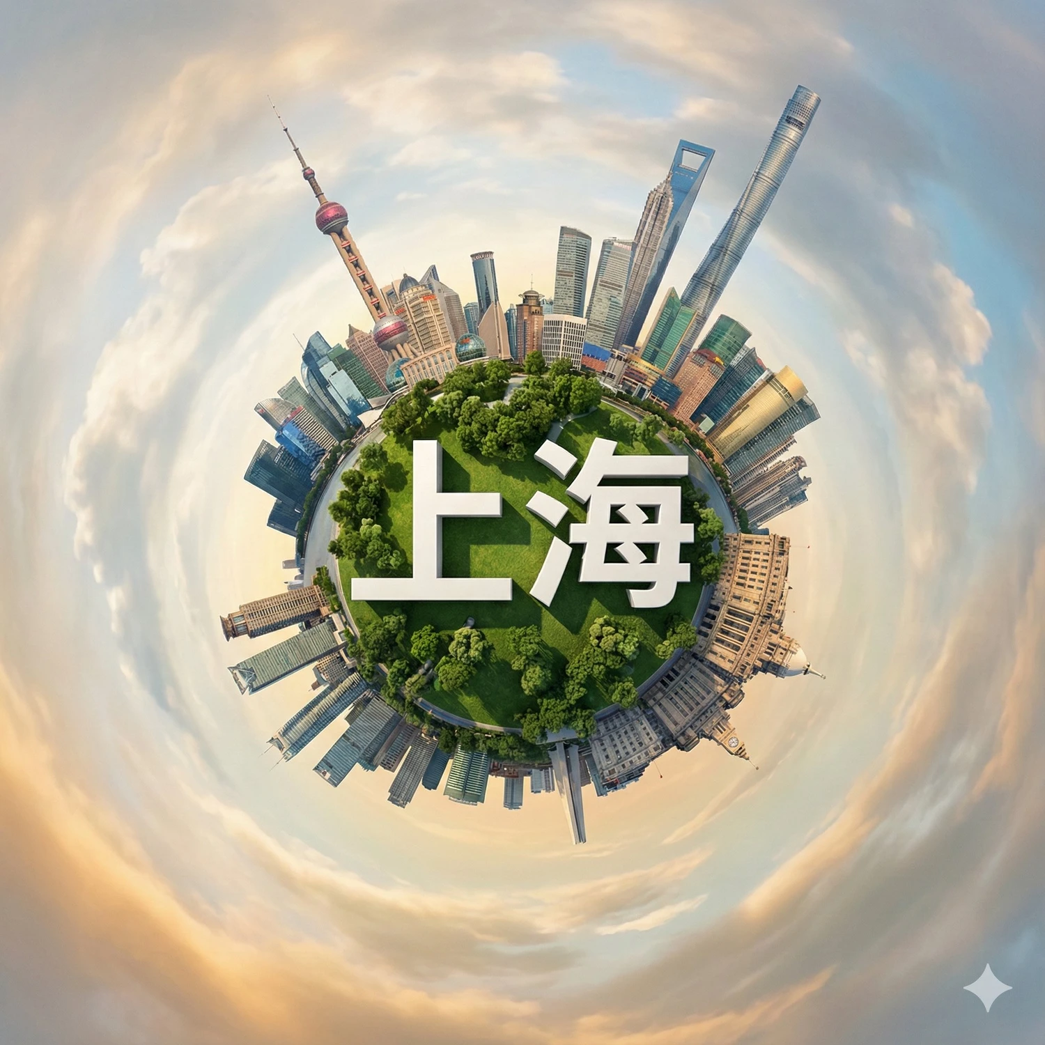 上海微缩星球全景图