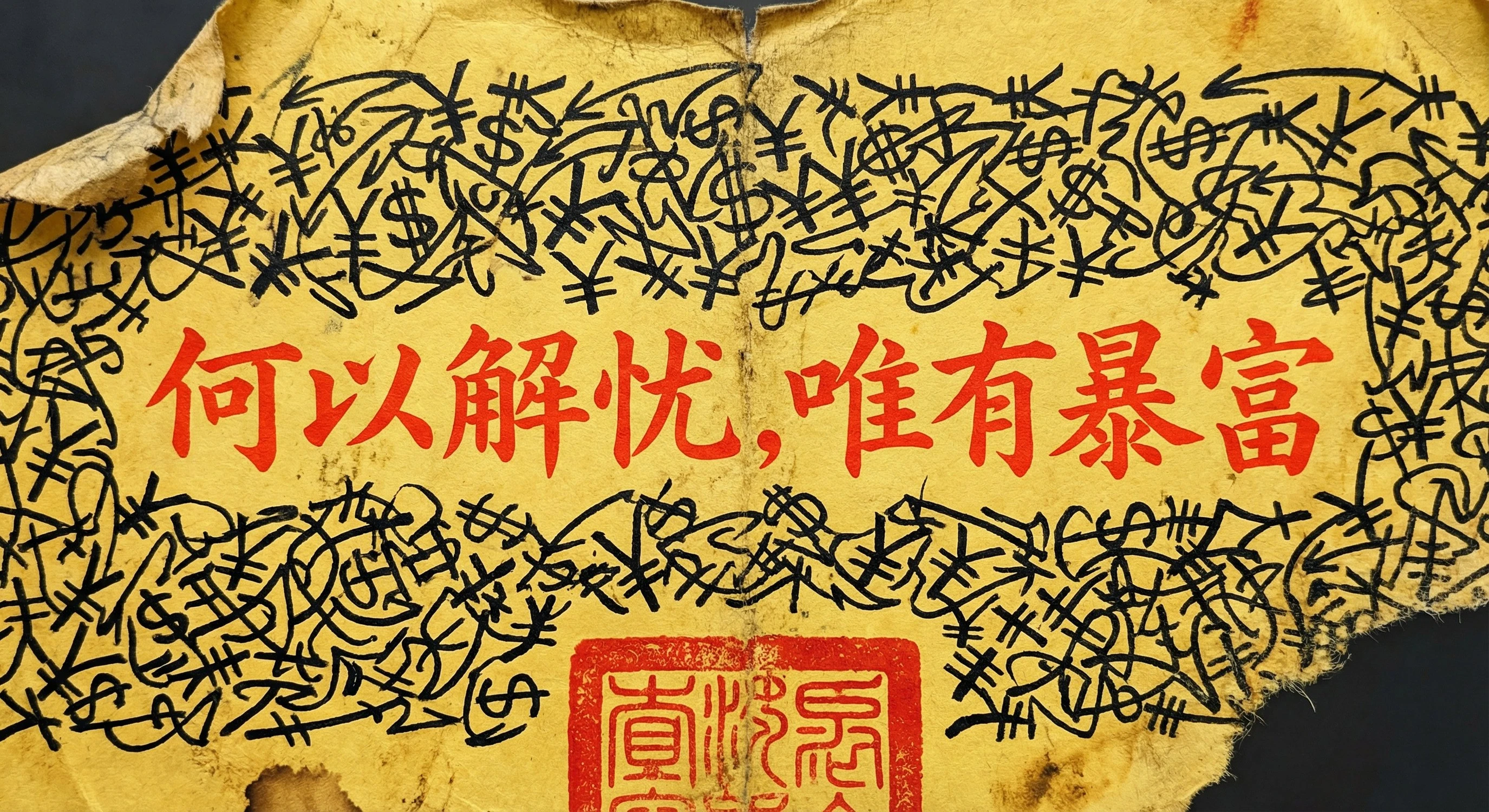 暴富符咒解忧愁