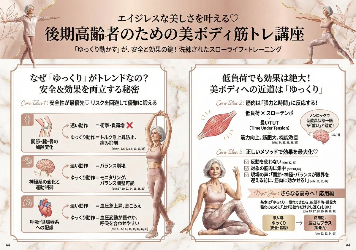 高龄者美体筋训指南:安全高效慢动作训练法