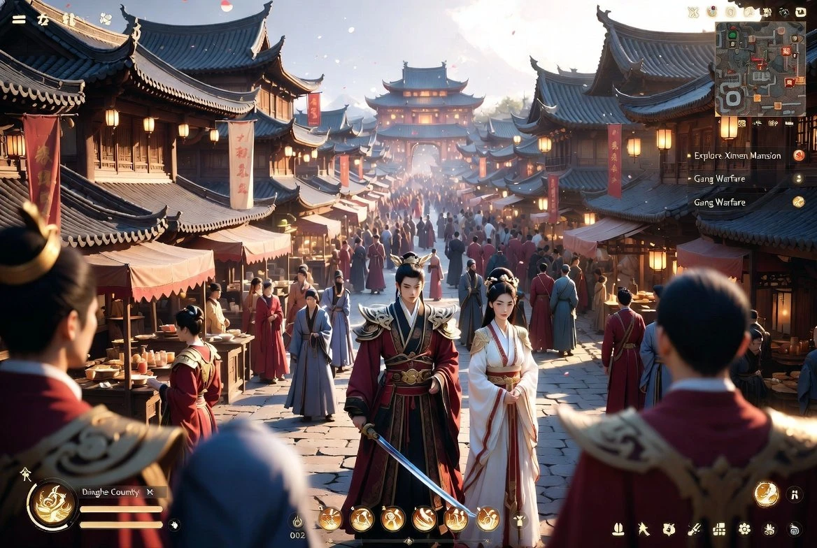 古风武侠RPG游戏截图