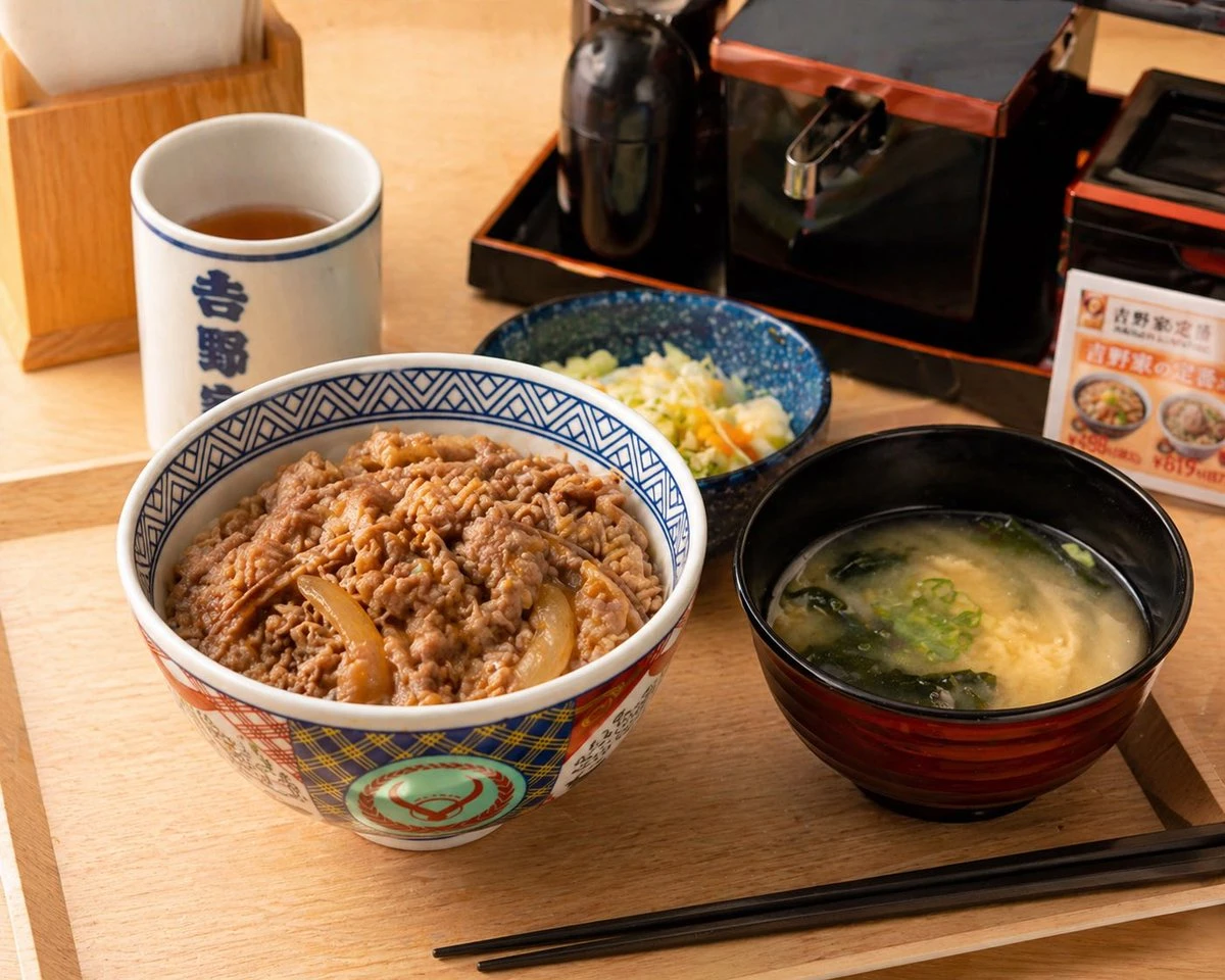 吉野家餐食宣发摄影