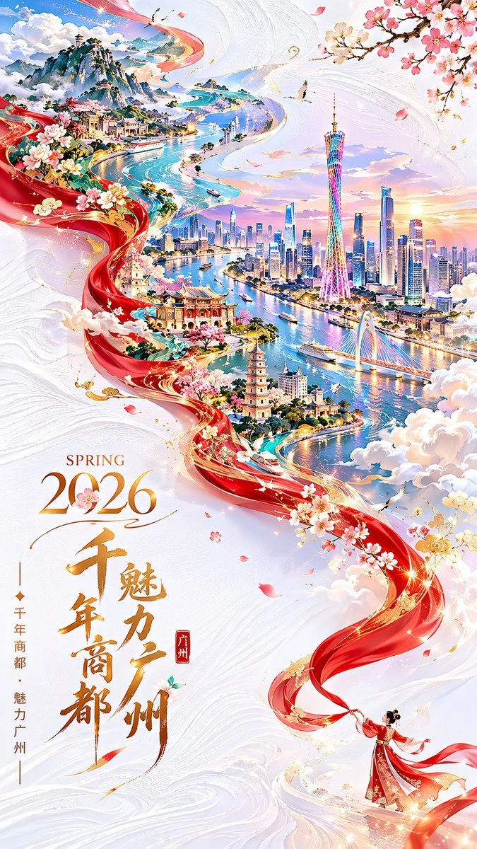 2026广州城市宣传海报