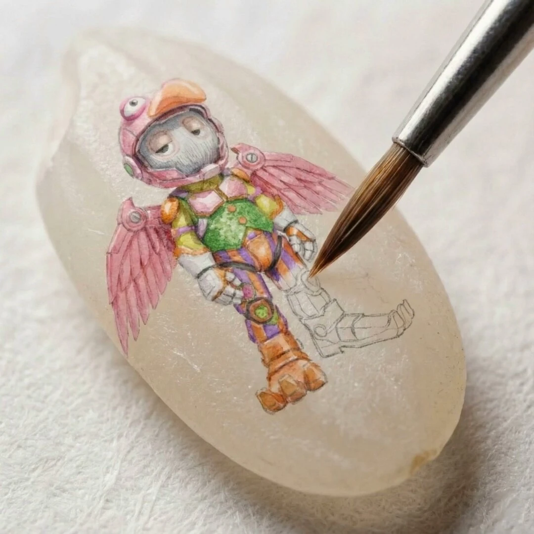 微绘艺术创作进行时