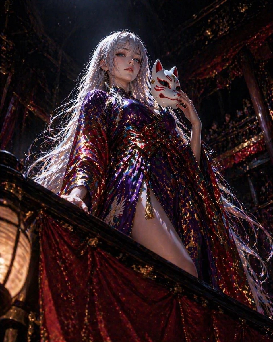 忍女危机旅芸人扮装