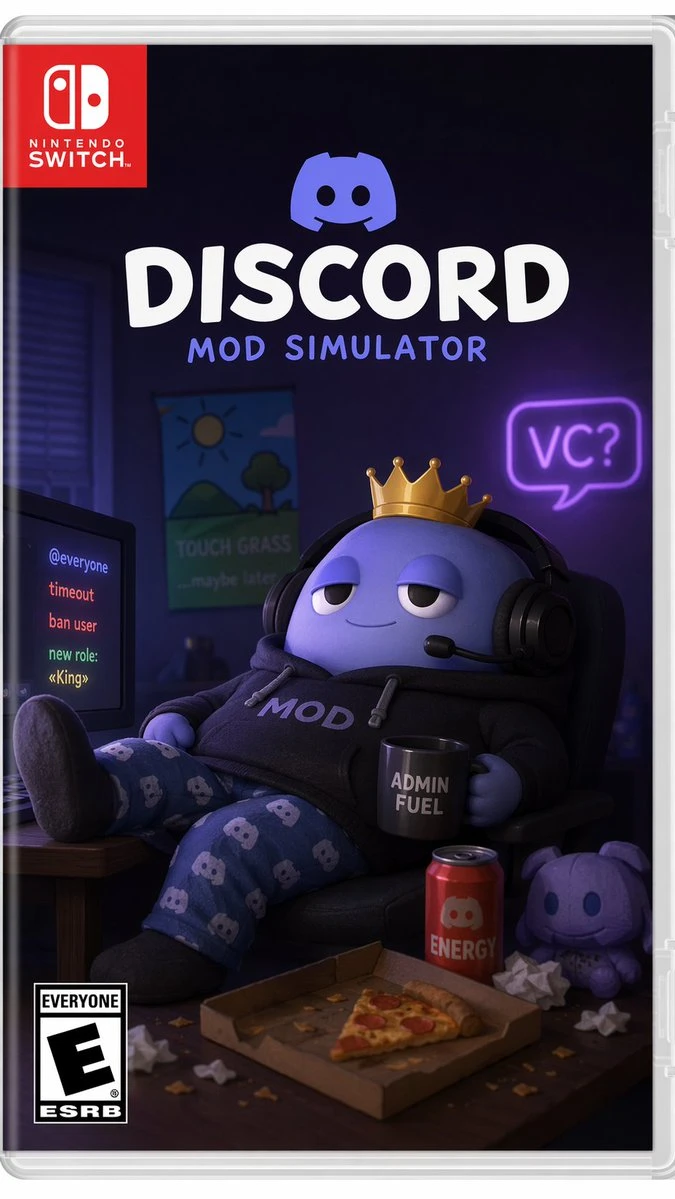 Discord管理员模拟器Switch游戏封面